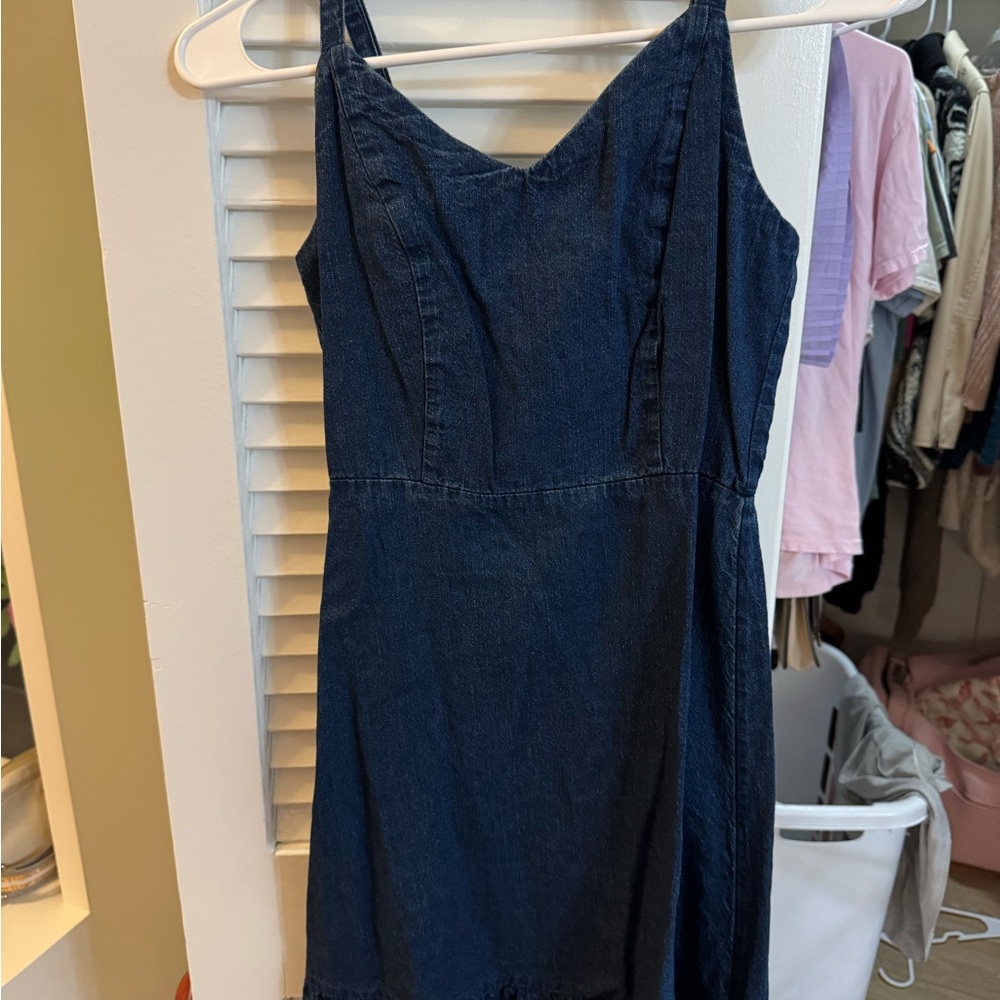 Blue Denim Dress